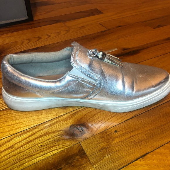 Soda Silver Loafers - Picture 2 of 3